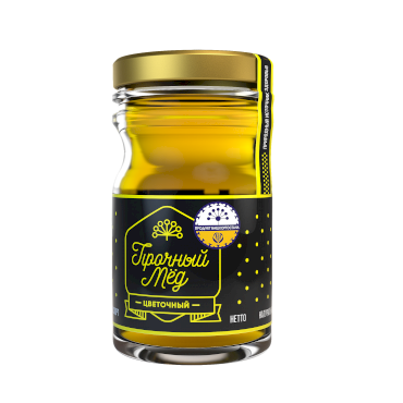 Цветочный мёд (стеклянная банка) 200мл
